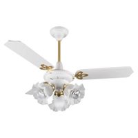 Ventilador De Teto Arge Majestic Topázio Branco 220v