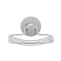 Saboneteira Arthi Dupla Face Cinza 3m Rf-3405
