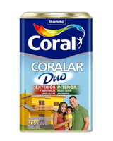 Tinta Duo Fosco Branco Gelo 18litros Coralar