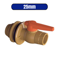Registro Com Adaptador Soldavel Flange Tigre 25mm