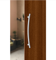 Puxador De Aluminío Duplo Tubular Curvo Antique 60cm 012409 União