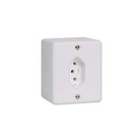 Tomada Branca Sistema X 10a 63140 Ilumi Tomada Branca Sistema X 10a 63140 Ilumi
