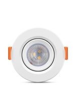 Luminária De Led Ecospot Elgin Mr16 5w Redonda 6500k