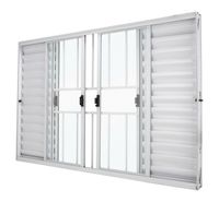 JANELA VENEZIANA 150X100 CRV CLASSIC ALUMINIO C/GRADE 6F 2FIX
