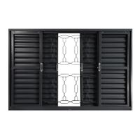 Janela Veneziana 150x100 Crv Aciaco Elo R120