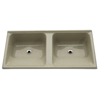 Taque Decoralita Granito Quadrado Duplo Marrom Imperial 120x60cm
