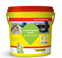 Impermeabilizante Manta Líquida Preta 3.6kg Quartzolit