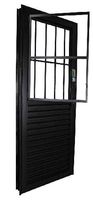 Porta Crv Stander Mista Postigo Veneziana Vls Black Direita 215x84