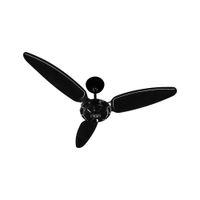 Ventilador De Teto Comercial  Preto 127V Ventisol