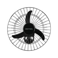 Ventilador De Parede  60cm Preto Bivolt Ventisol