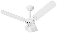 Ventilador De Teto Economic Genius Branco 220v 3 Pás Arge