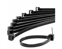 Abraçadeira Pratik Nylon Preto 140x2.5mm Pacote C/100 Unidades