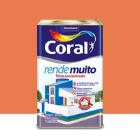 Tinta Coral Rende Muito Laranja Maracatu 18 Litros