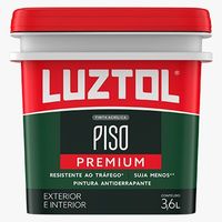 Tinta Luztol Piso Branco Neve 3,6 Litros