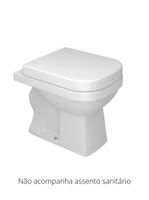 Vaso Sanitário Convencional Quadra Branco P.21.17 Deca