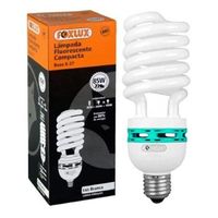 Lâmpada Foxlux Compacta Espiral 85w 127v