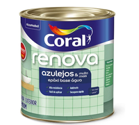 Tinta Renova Azulejo Epóxi Base Água Brilho Branco 900ml