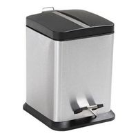 Lixeira Mor Jaspe 6 Litros Quadrada Rf-8232