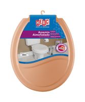 Assento Sanitário Caramelo Almofadado Prime 2389 Herc