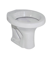 Vaso Sanitário Convencional Parati Cinza Claro ( Cromo )