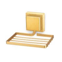 Saboneteira Arthi Piatina Dourado Fosco 3m Rf-3243