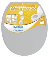 Assento Almofadado Cinza Claro 20108053 Plastilit