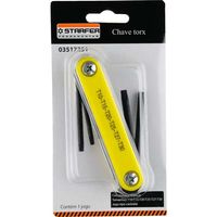 Chave Starfer Torx  T10-T30 6 Peças