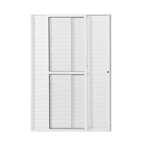 Porta Balcão Veneziana 210x150 Esquerda 3 Folhas Lisa Nobre Crv
