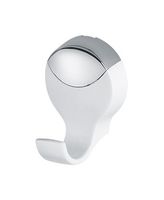 Cabideiro Herc Lavello Branco E Cromado 4051