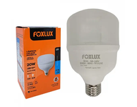 Lâmpada Led Foxlux Alta Potência Biv 20w 6500k Rf-Led90.25