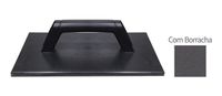 Desempenadeira Metasul Poliestireno Com Borracha Preta 14x27