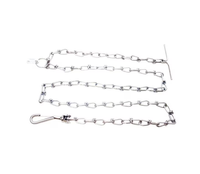 Corrente Cão Zincada 1,5m 3,0mm 1 Grossa