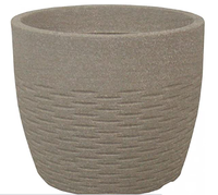 Vaso Horizonte Redondo 42 Marmore Japi