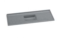 Pia Sintética Rorato C/Frontão Granitada Cinza 150x55cm