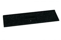 Pia Rorato Com Frontão Granitada Preta 180x55cm