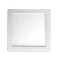 Luminária Elgin Led 12w Downlight Quadrada de Embutir Bivolt Luz Branca Fria 6500k