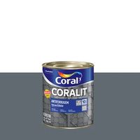 Esmalte Antiferrugem Cinza Coralit 900ml