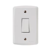Interruptor Simples 10a 250v Tramontina Lux2 Branco Interruptor Simples 10a 250v Tramontina Lux2 Branco