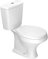 Kit Deca Vaso Ravena C/Caixa Acoplada + Assento Branco Kp.909.17