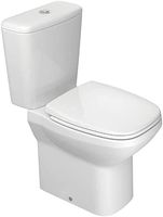 Kit Deca Vaso Flex  C/Caixa Acoplada + Assento Branco Kp.380.17