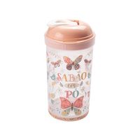 Porta Sabão Em Pó Plasutil Redondo 8868