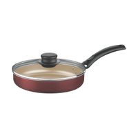 Frigideira Tramontina Alumínio Reta C/Tampa Turim 22cm Rf-20267/722