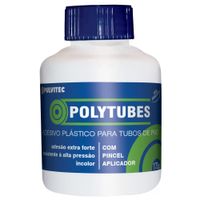 Adesivo Plástico Pvc C/Pincel 175g Polytubes