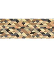Tapete Kapazi Tropical Triangulos Color 43cm ( Venda Por Metro )