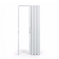 PORTA SANFONADA 210X105 BARIRI DE PVC FLEX BRANCA
