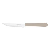 Faca De Inox P/Churrasco Tramontina 4 Cabo Cinza 23180434