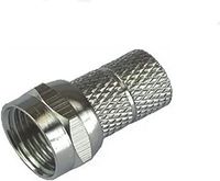Conector Coaxial Rosca Rg59 C/2unidades 101.05 Foxlux