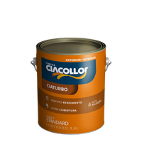 Tinta Ciaturbo Fosco Branco Neve 3.6 Litros