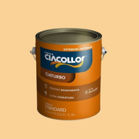 TINTA ACRÍLICA PÊSSEGO 3,6 LITROS CIATURBO FOSCO