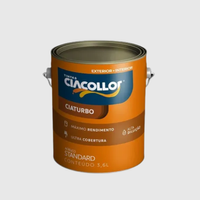 TINTA ACRÍLICA PRATA FINA 3,6 LITROS CIATURBO FOSCO